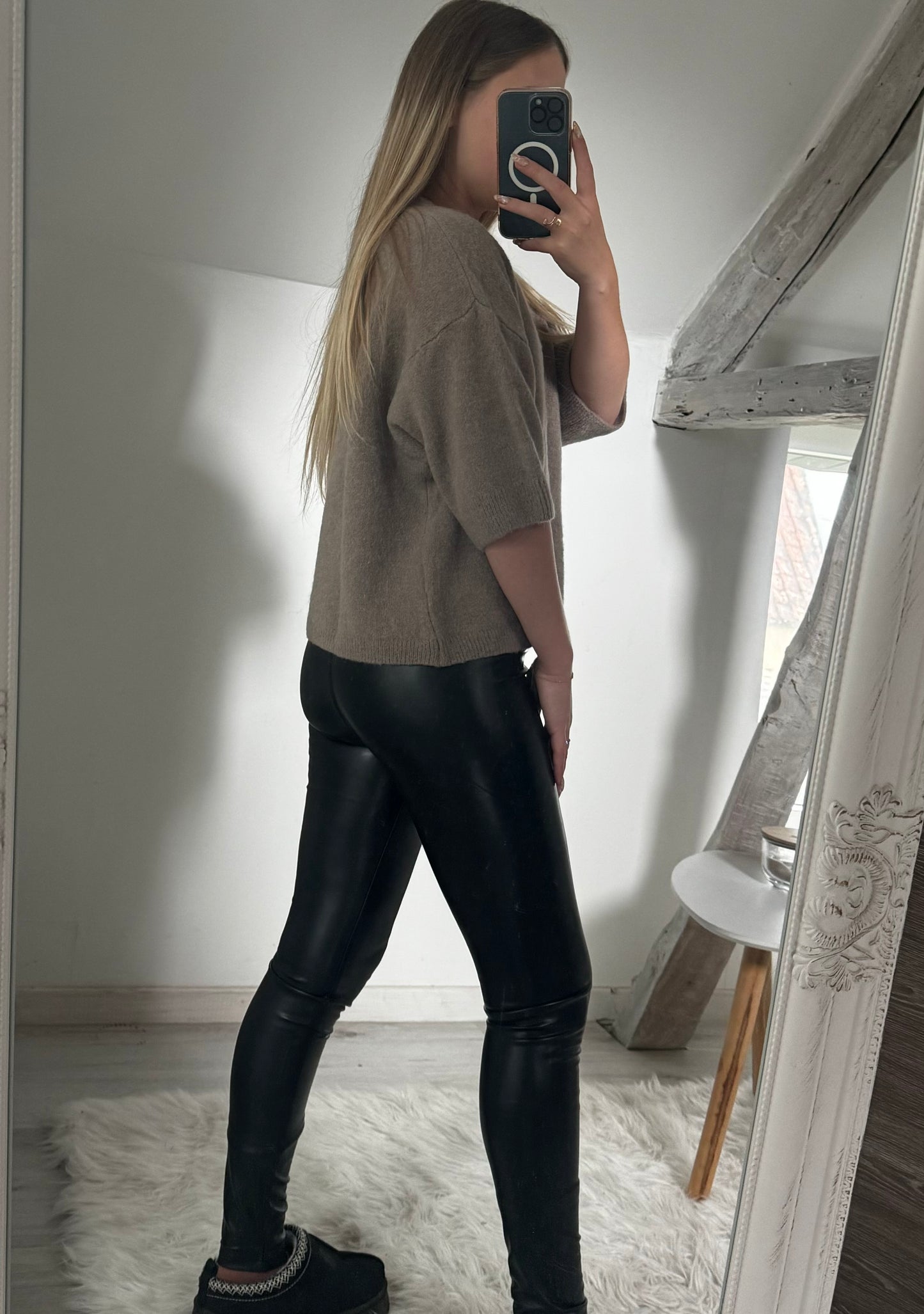 Pantalon similicuir