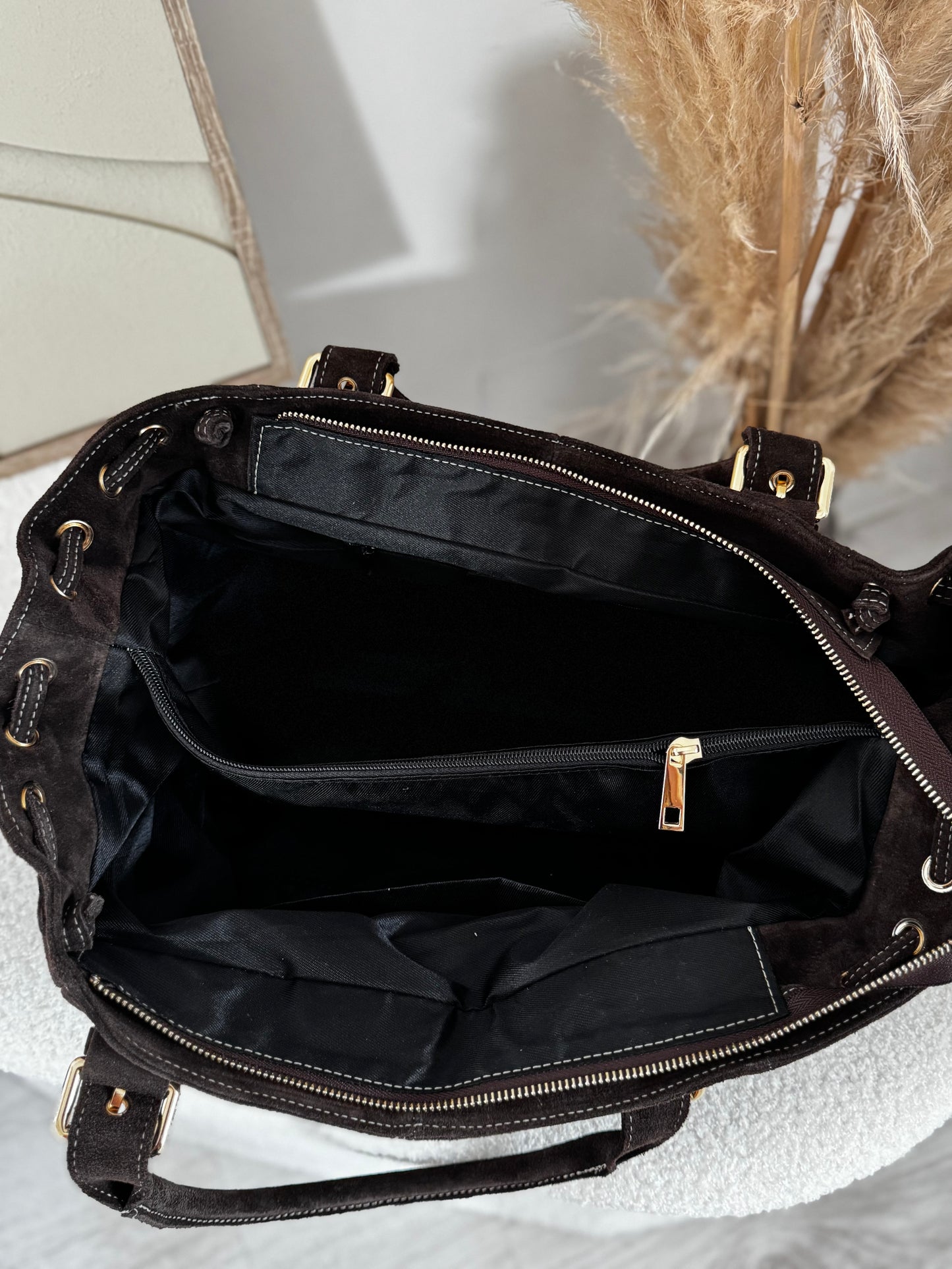 Sac en cuir SOHOA Chocolat