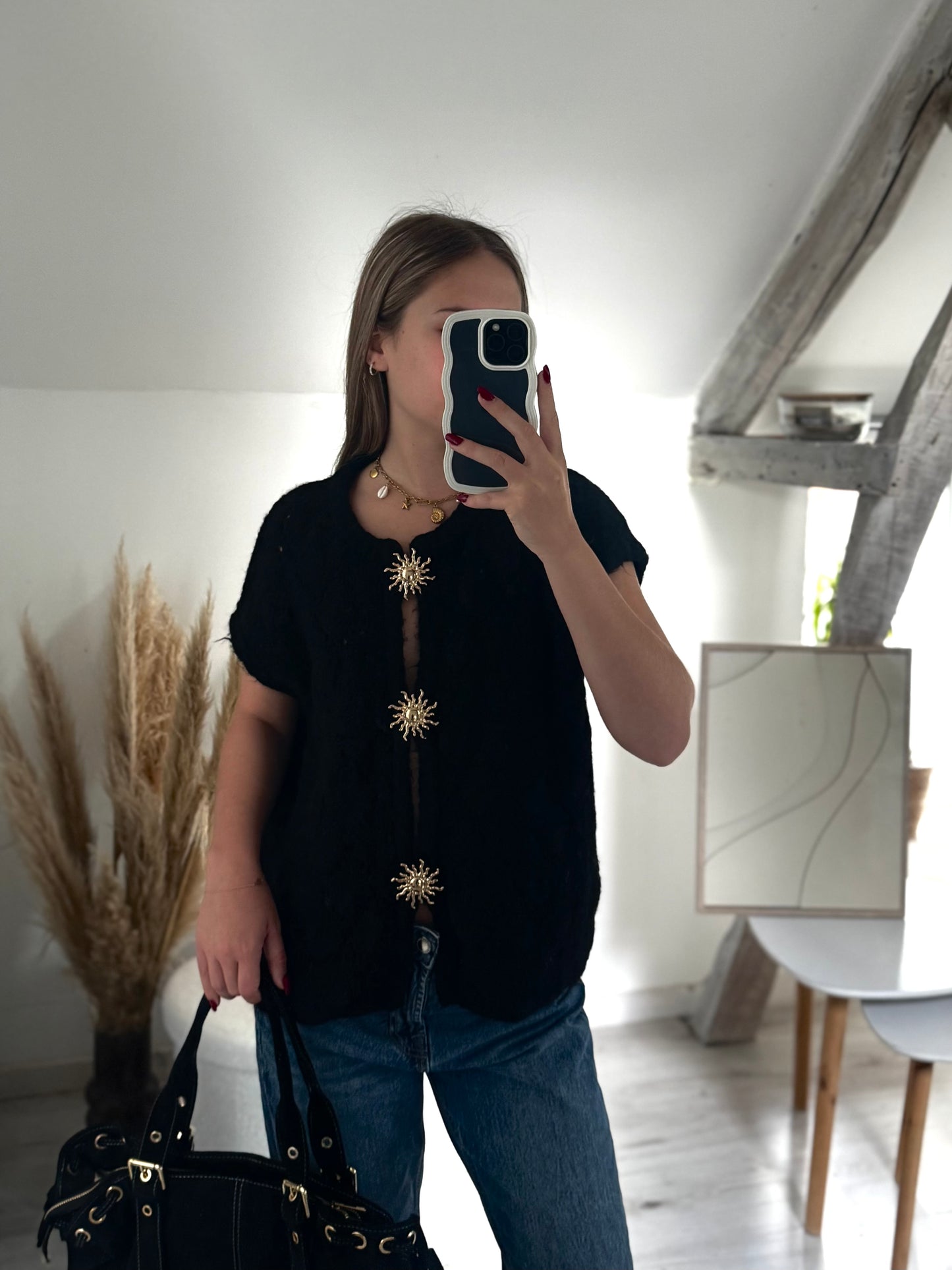 Gilet sans manche sun noir