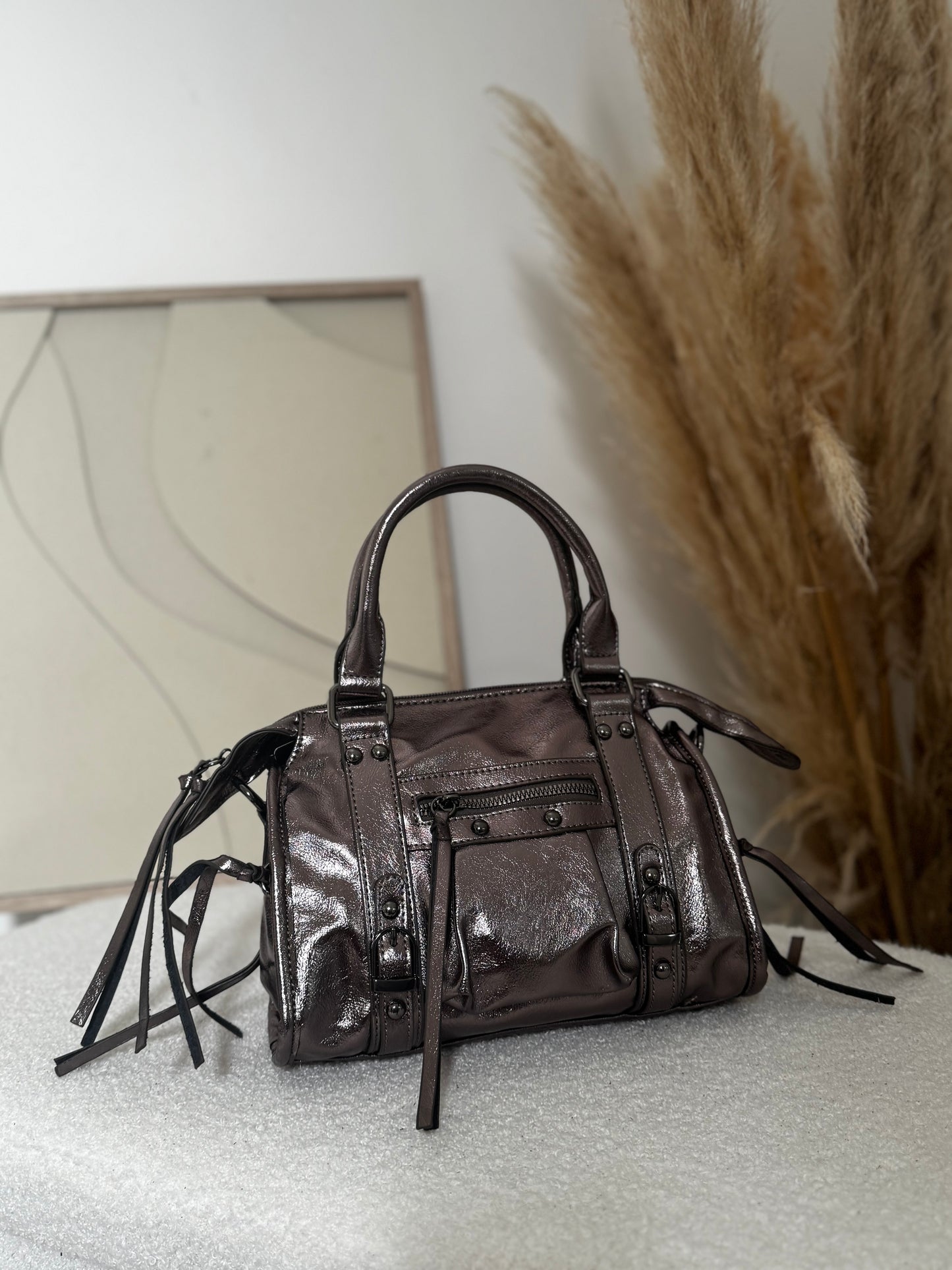 Sac Vaea Mini Argenté