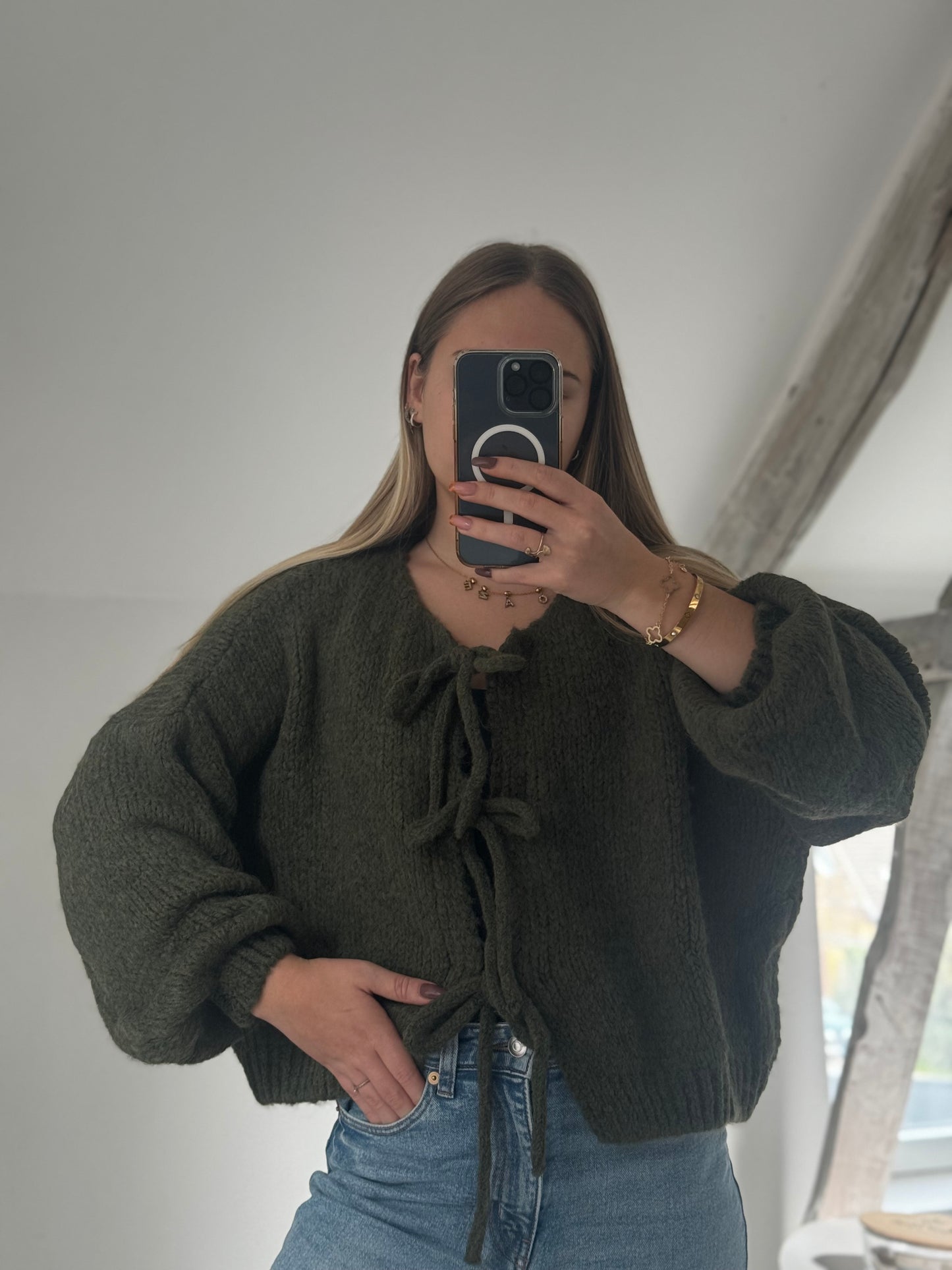 Pull à noeud JUSTINE