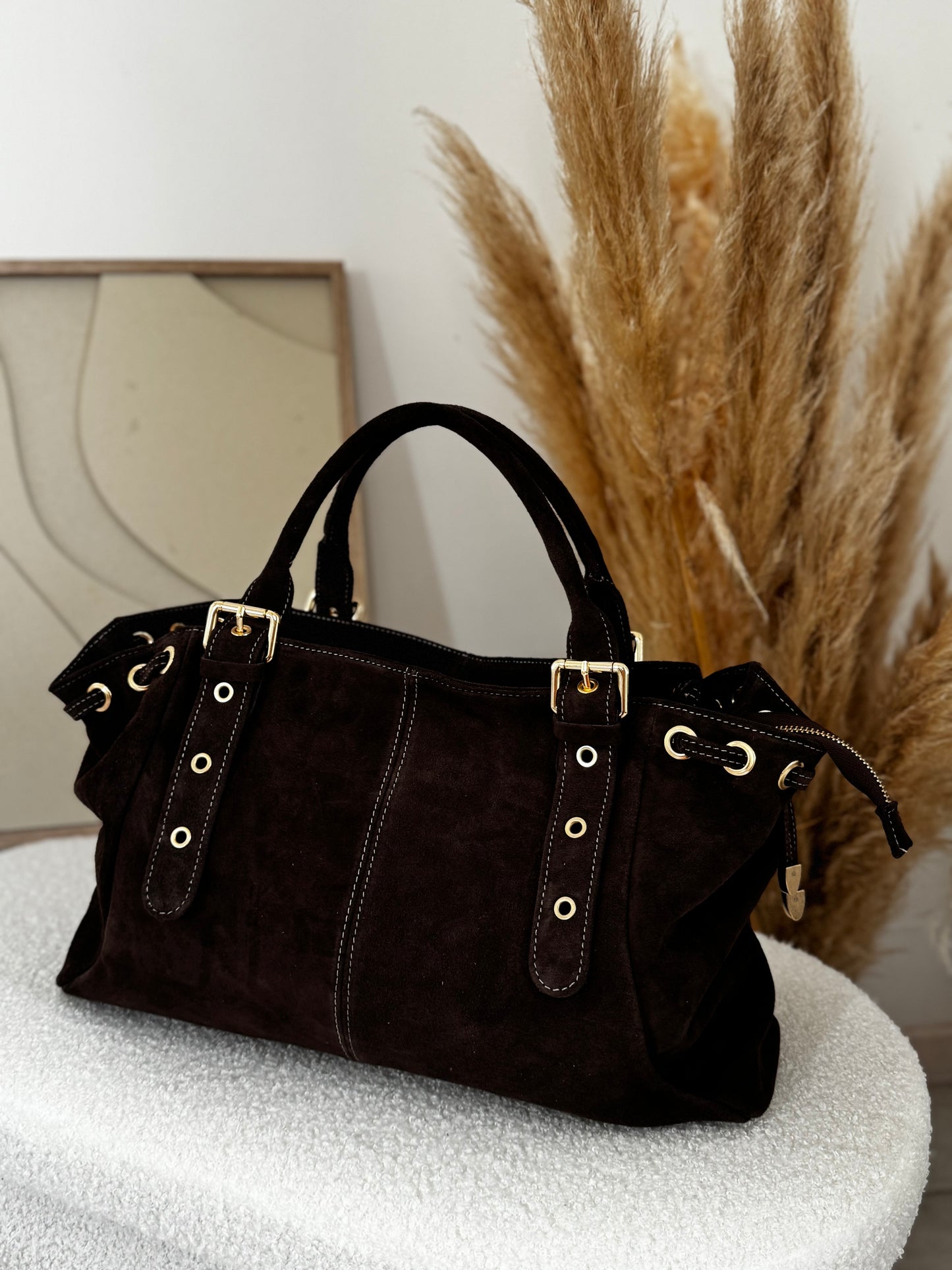 Sac en cuir SOHOA Chocolat