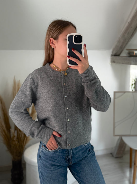 Gilet Milo Gris foncé