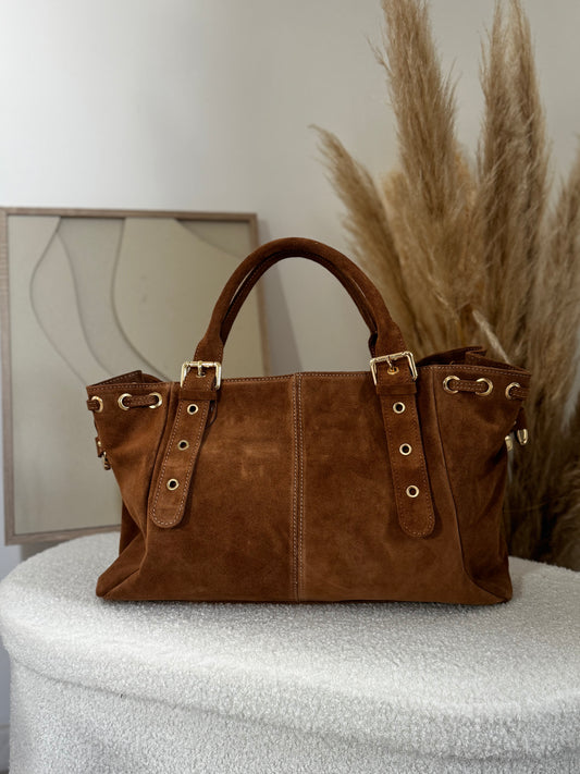 Sac en cuir SOHOA Marron clair