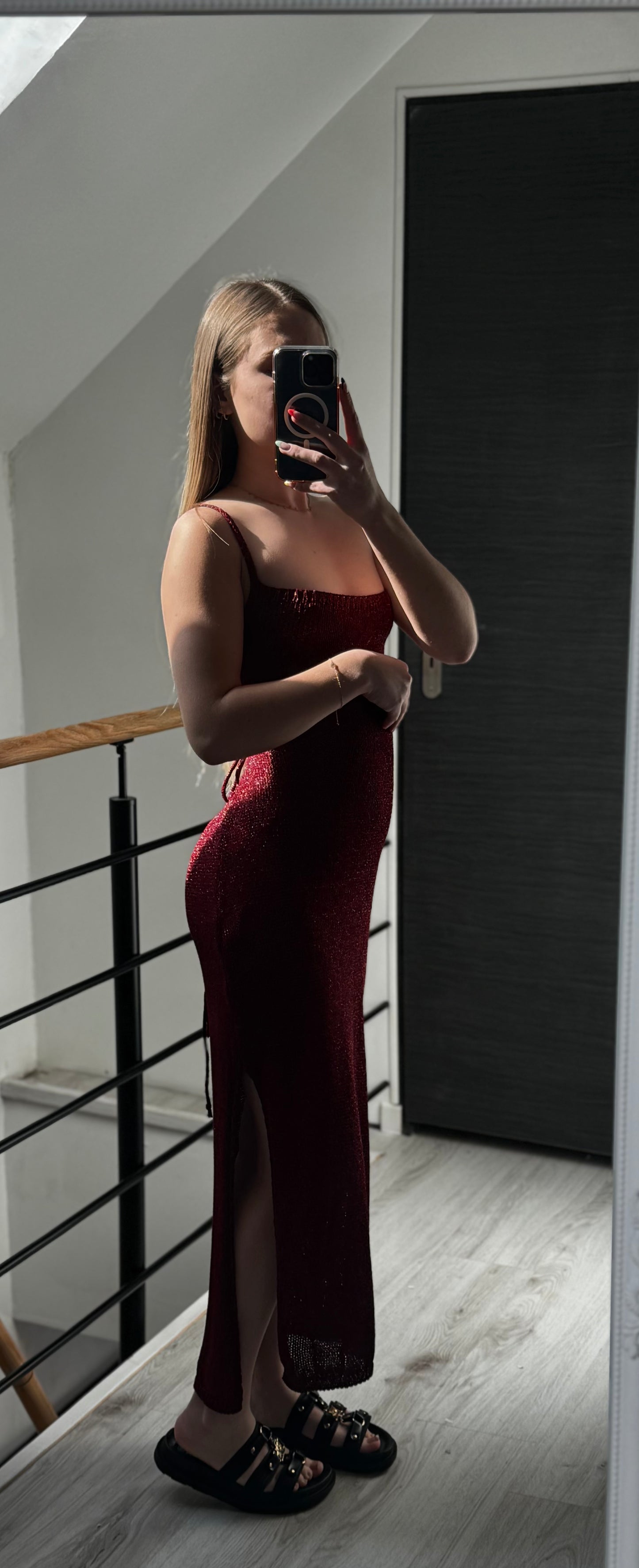 Robe Vénus Bordeaux
