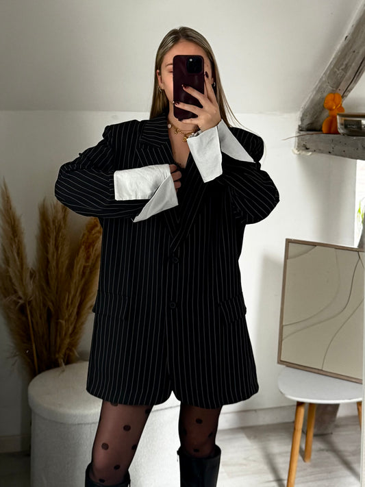 Veste blazer OVERSIZE noir