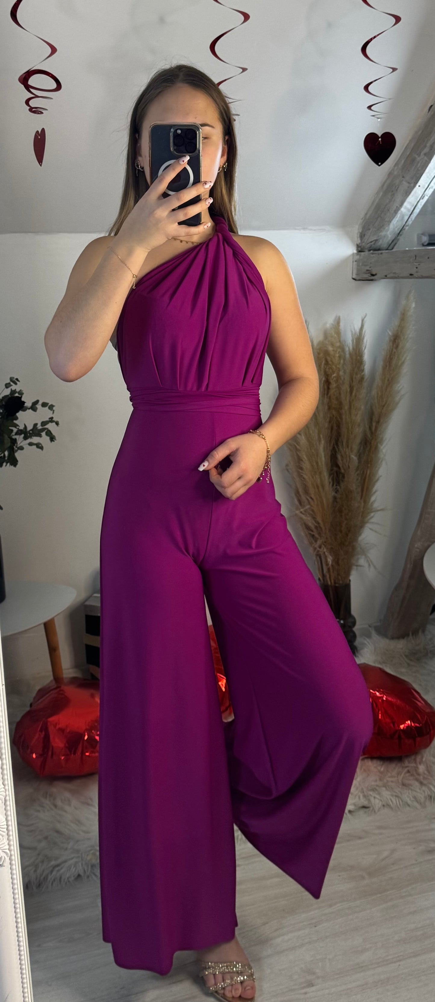 Combipantalon multiposition Mauve
