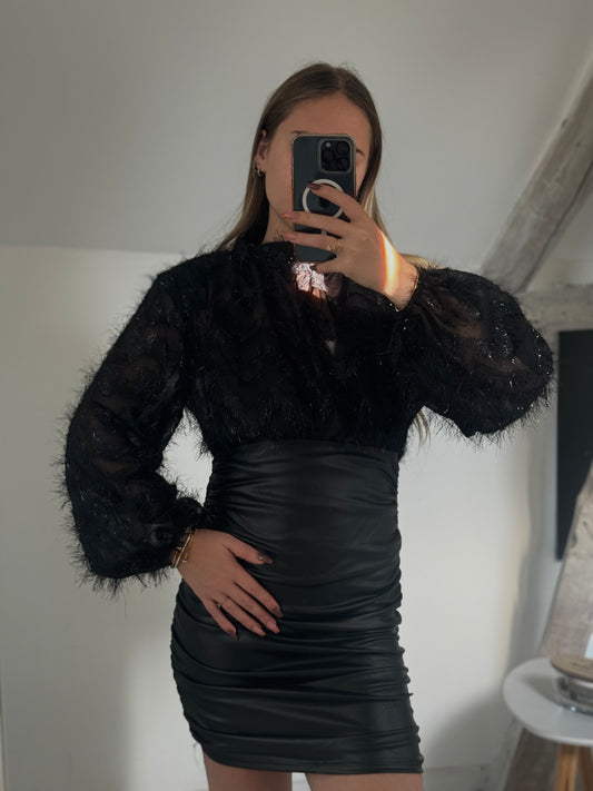Robe à paillettes