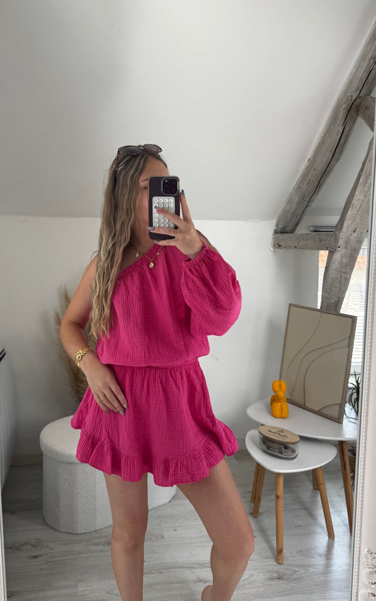 Combishort Fushia rose