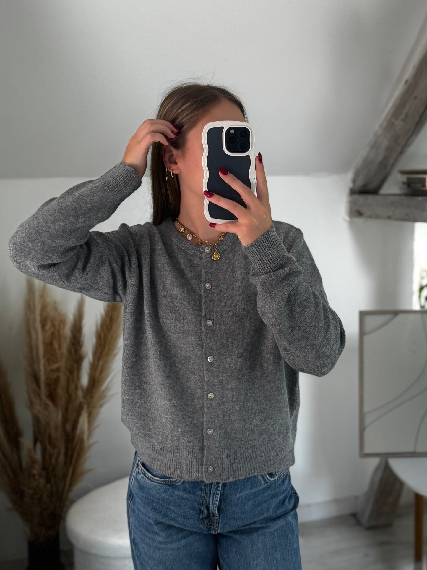 Gilet Milo Gris foncé