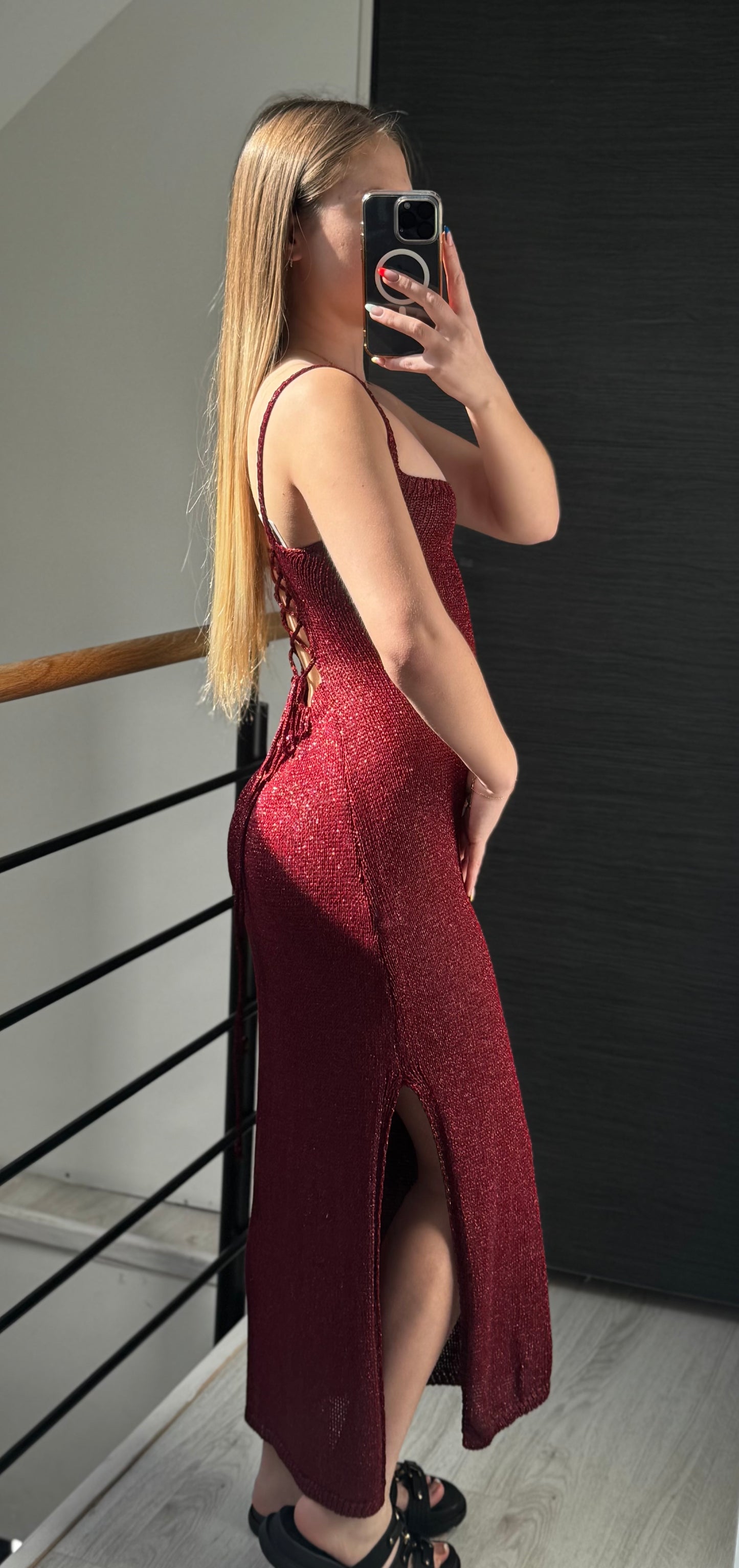 Robe Vénus Bordeaux