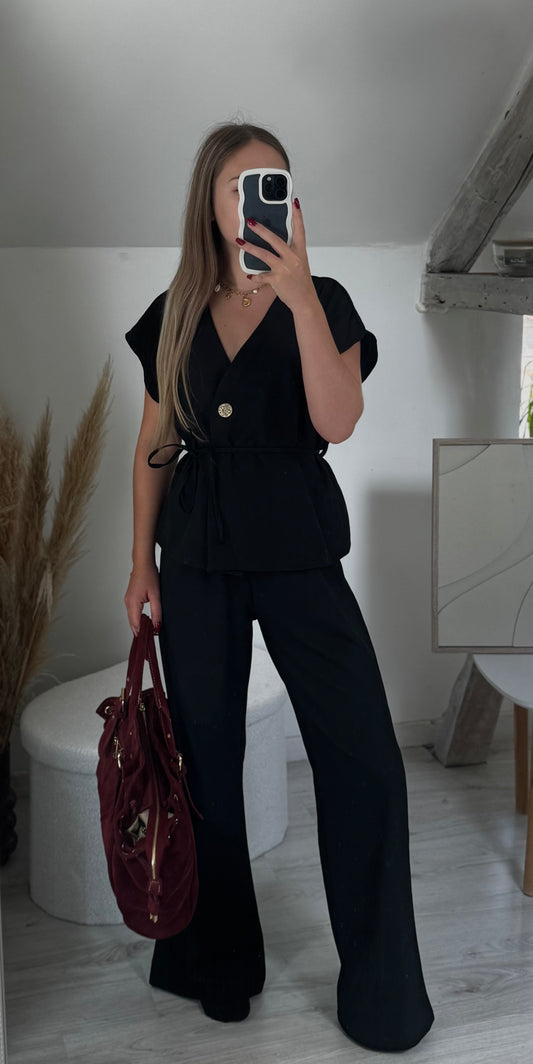 Ensemble blazer noir