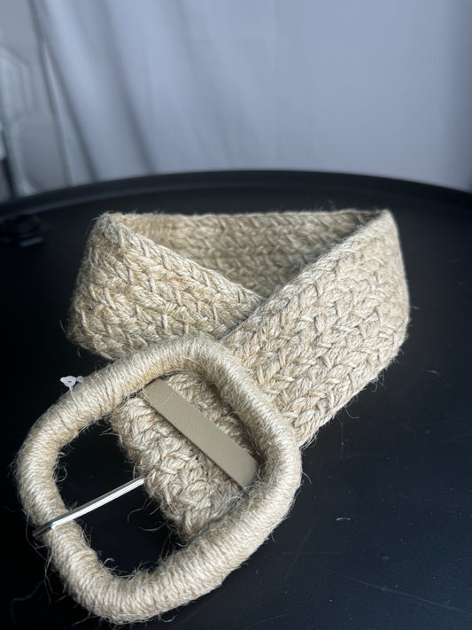 Ceintures raphia avec boucle ronde
