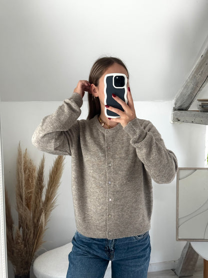 Gilet Milo Taupe