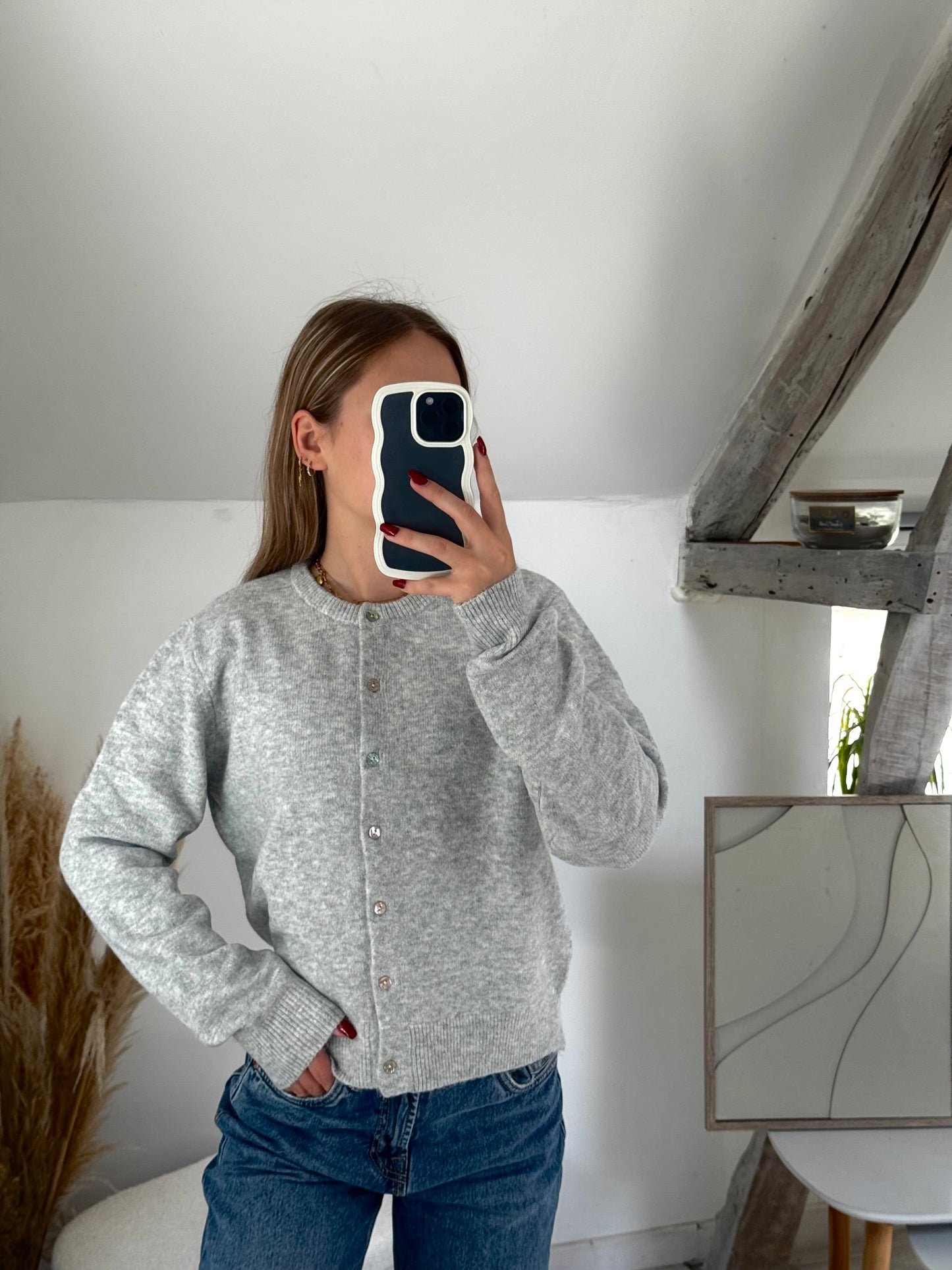 Gilet Milo Gris clair