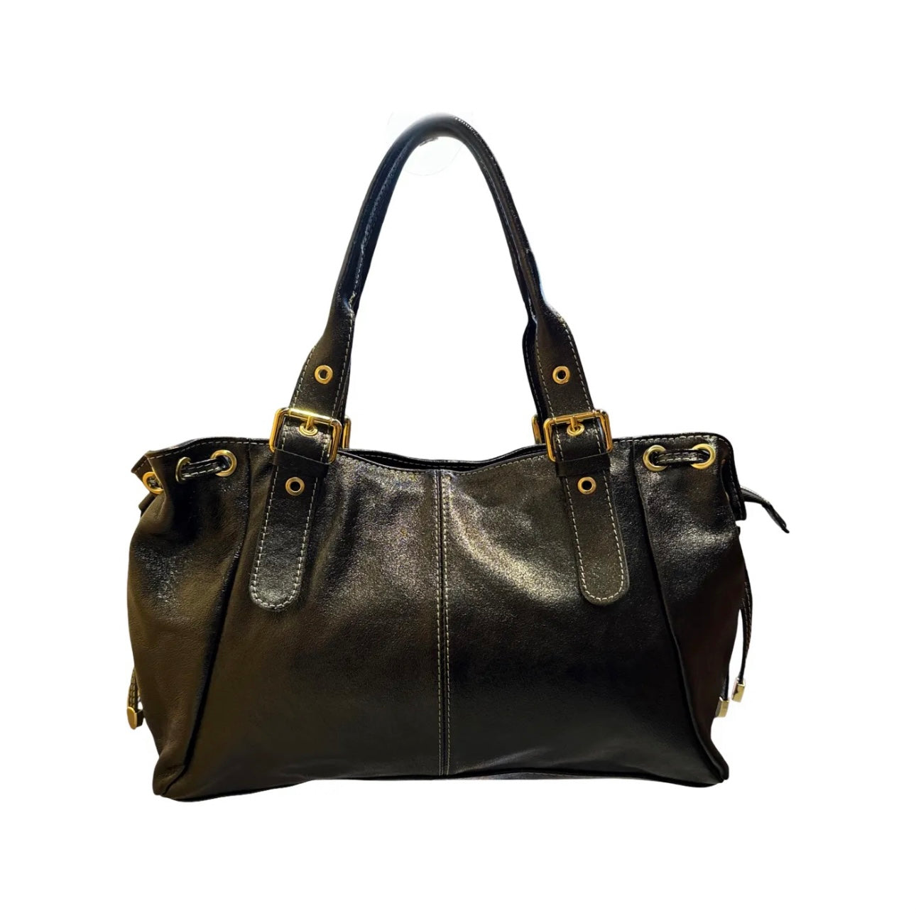 Sac en cuir SOHOA Noir irisée Précommande 25/09