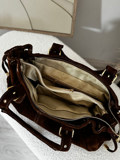Sac en cuir SOHOA Marron