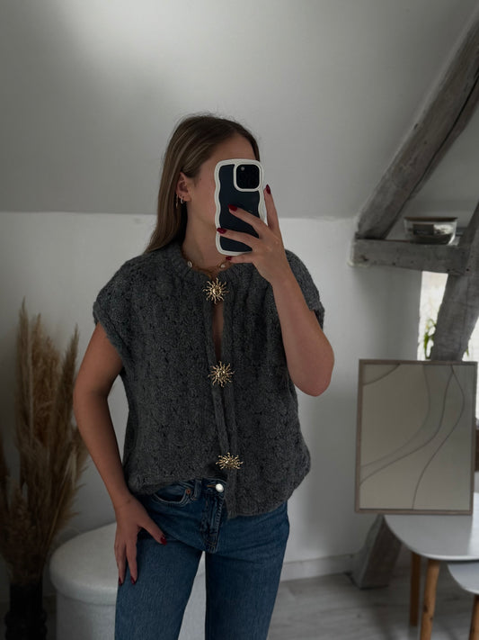 Gilet sans manche sun gris foncé