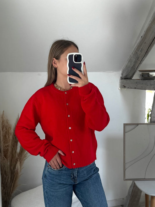 Gilet Milo Rouge