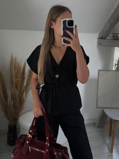 Ensemble blazer noir
