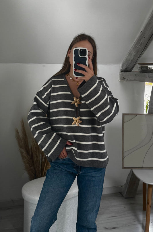 Pull Hélio Gris