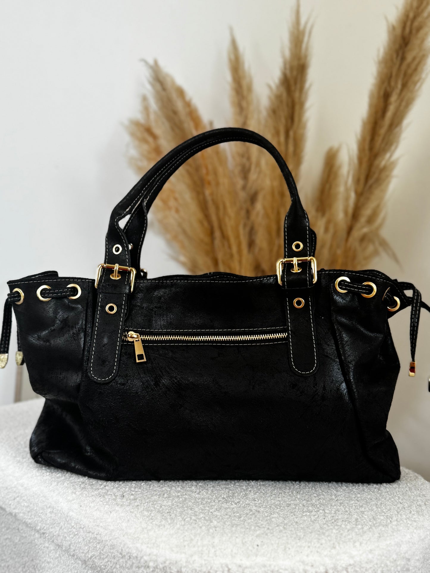 Sac en cuir SOHOA Noir mat Précommande 01/10