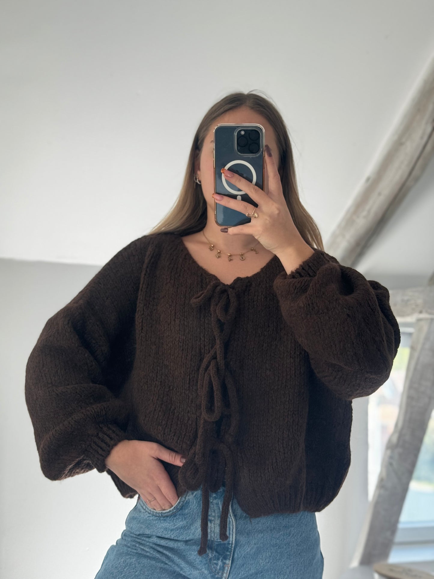 Pull à noeud JUSTINE