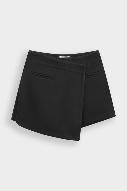 Jupe short en velour