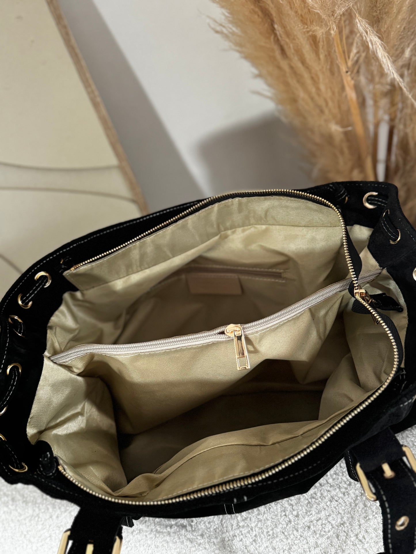 Sac en cuir SOHOA taille S Noir